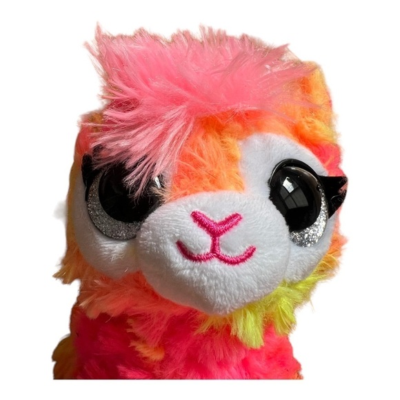 Zuru Coco Surprise Plush‎ Neon Juno Llama Stuffed Animal Fuzzy Furry Adorable 5” - Picture 1 of 9
